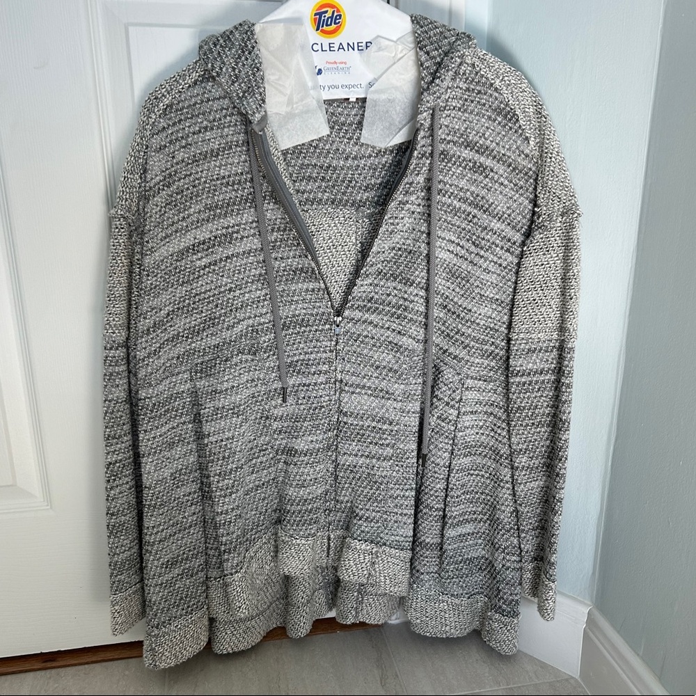 Free People Zip Up Knit Cardigan Size XS